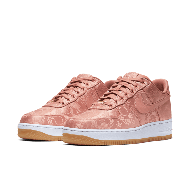 Air Force 1 Low Clot Rose Gold Silk Angle 2