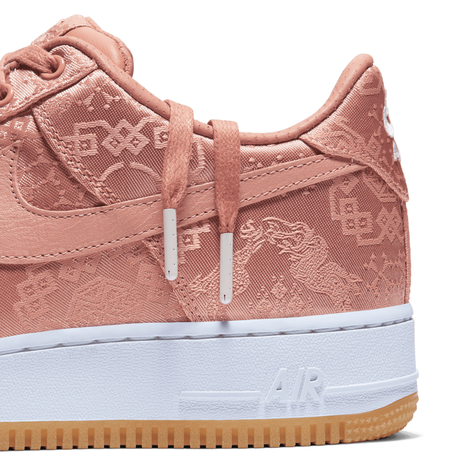 pink clot air force 1
