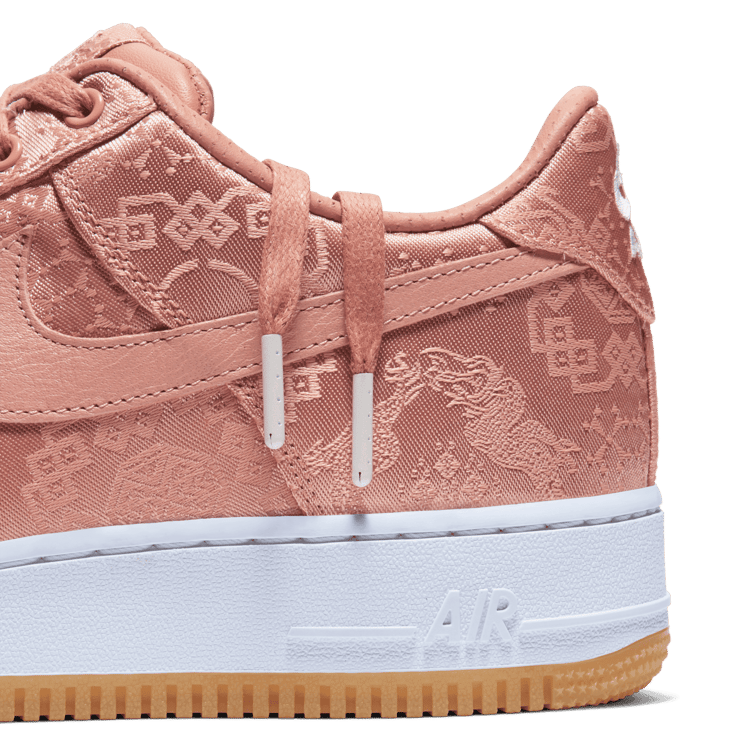 Air Force 1 Low Clot Rose Gold Silk Angle 4
