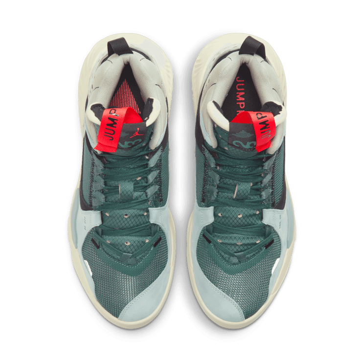 Jordan Delta Mid Shoes in Grey Angle 1