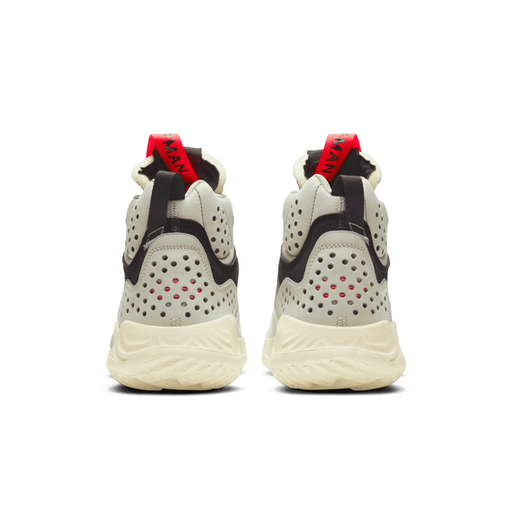Jordan Delta Mid Shoes in Grey Angle 3