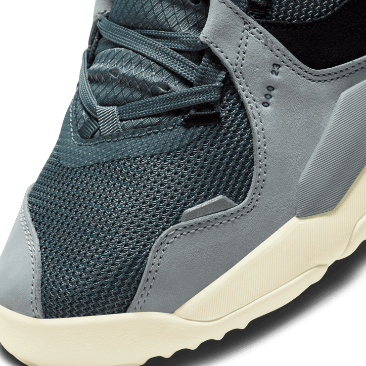 Jordan Delta Mid Shoes in Grey Angle 4