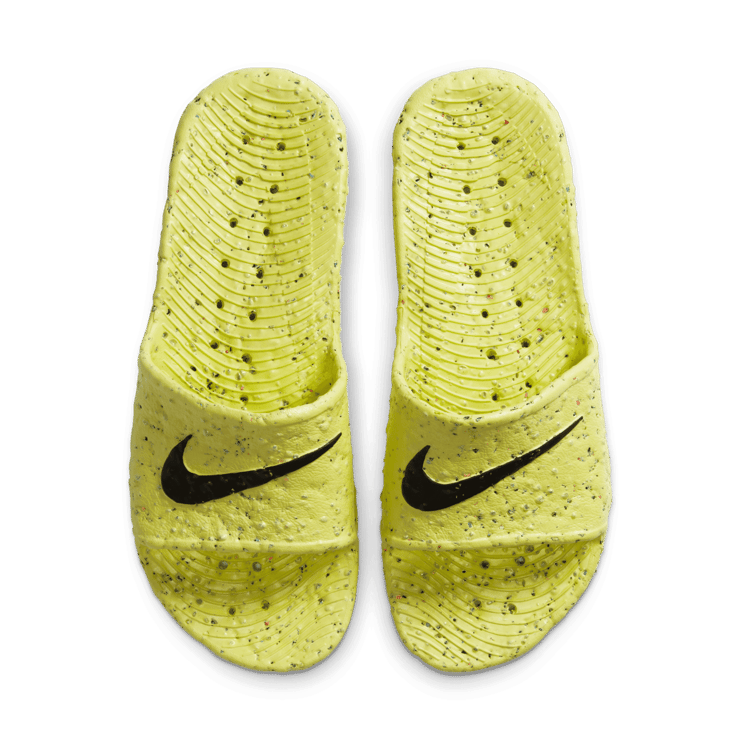 Nike Kawa Slide SE Crater Light Lemon Twist Angle 1