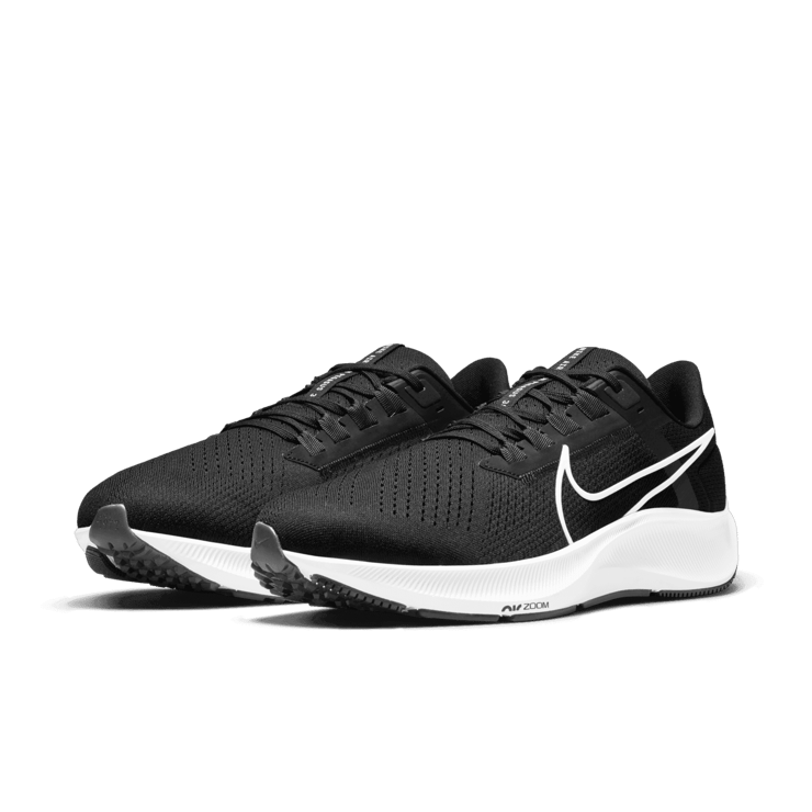 Nike Air Zoom Pegasus 38 Road Running Shoes (Extra Wide) Angle 2