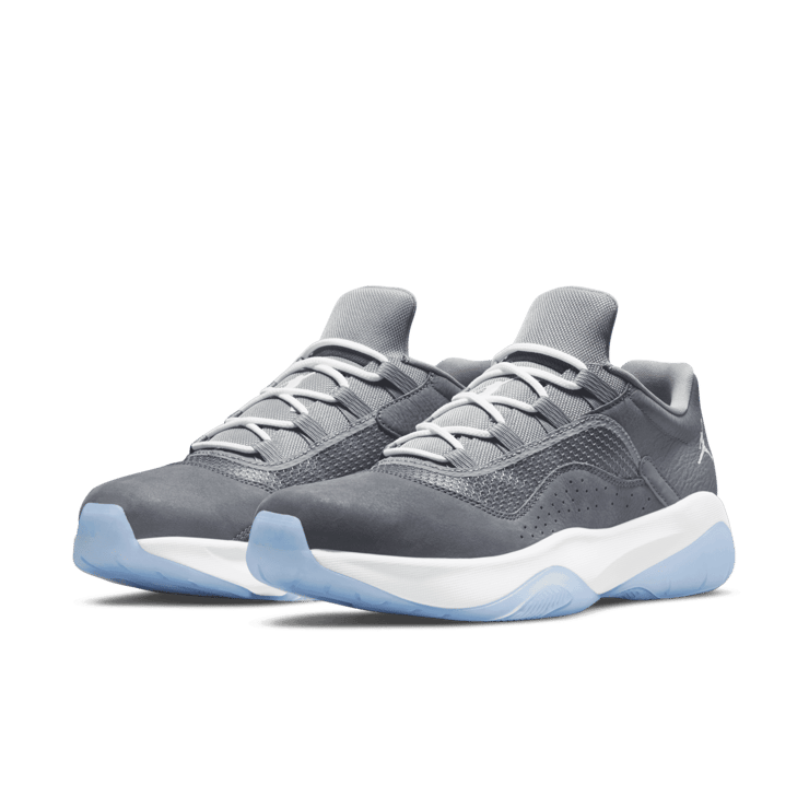 Air Jordan 11 CMFT Low Shoes in Grey Angle 2