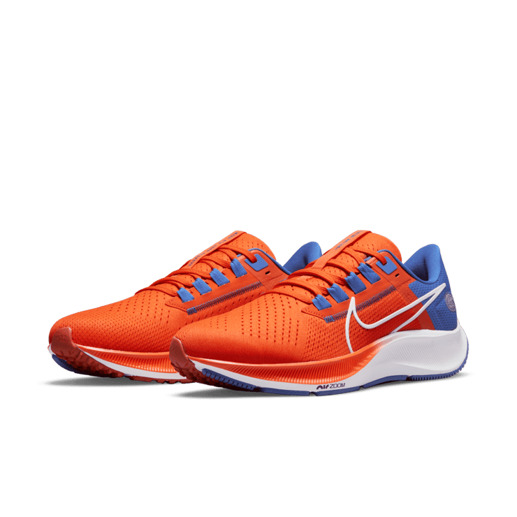 Nike College Air Zoom Pegasus 38 (Florida) Running Shoes Angle 2