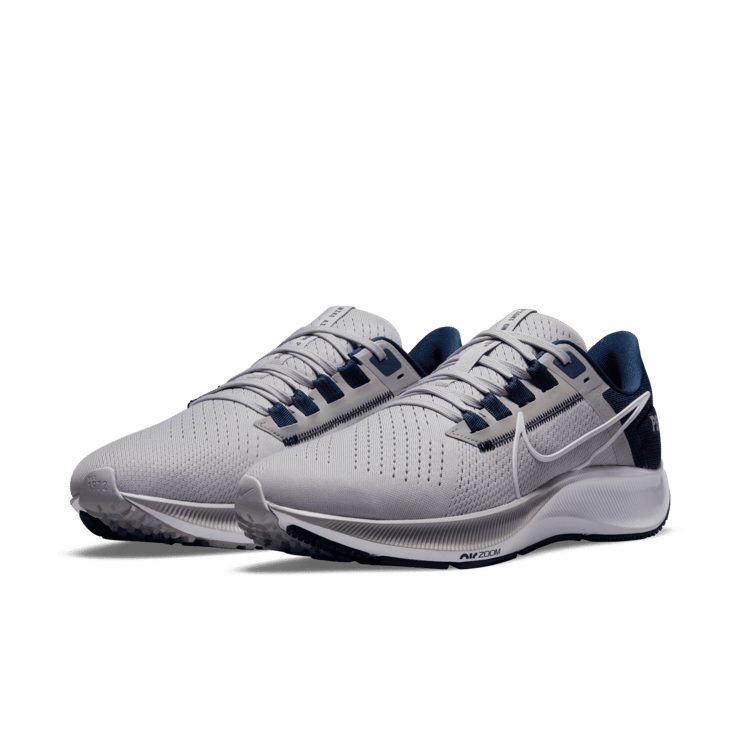 Nike College Air Zoom Pegasus 38 (Penn State) Running Shoes Angle 2