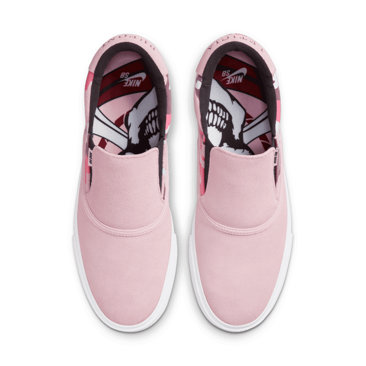 Nike SB Zoom Verona Slip x Leticia Bufoni Slip-On Skate Shoes Angle 1