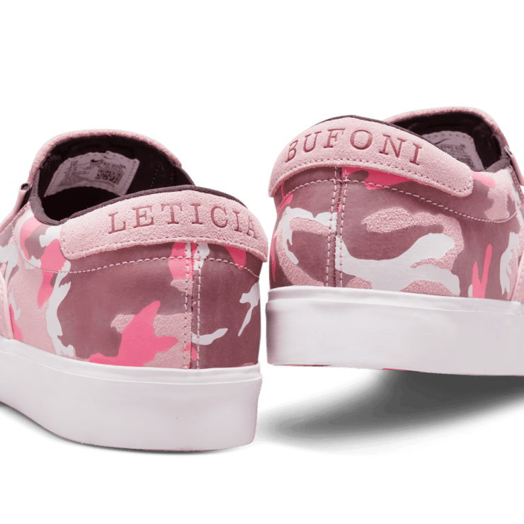 Nike SB Zoom Verona Slip x Leticia Bufoni Slip-On Skate Shoes Angle 6
