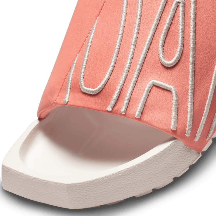 Jordan NOLA Slides in Orange Angle 3