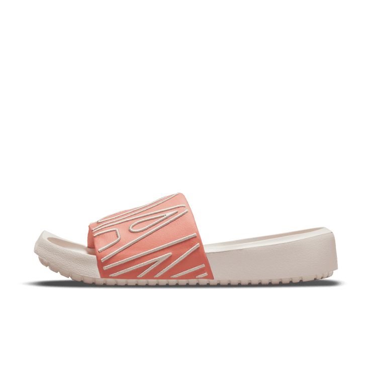 Jordan NOLA Slides in Orange Angle 0