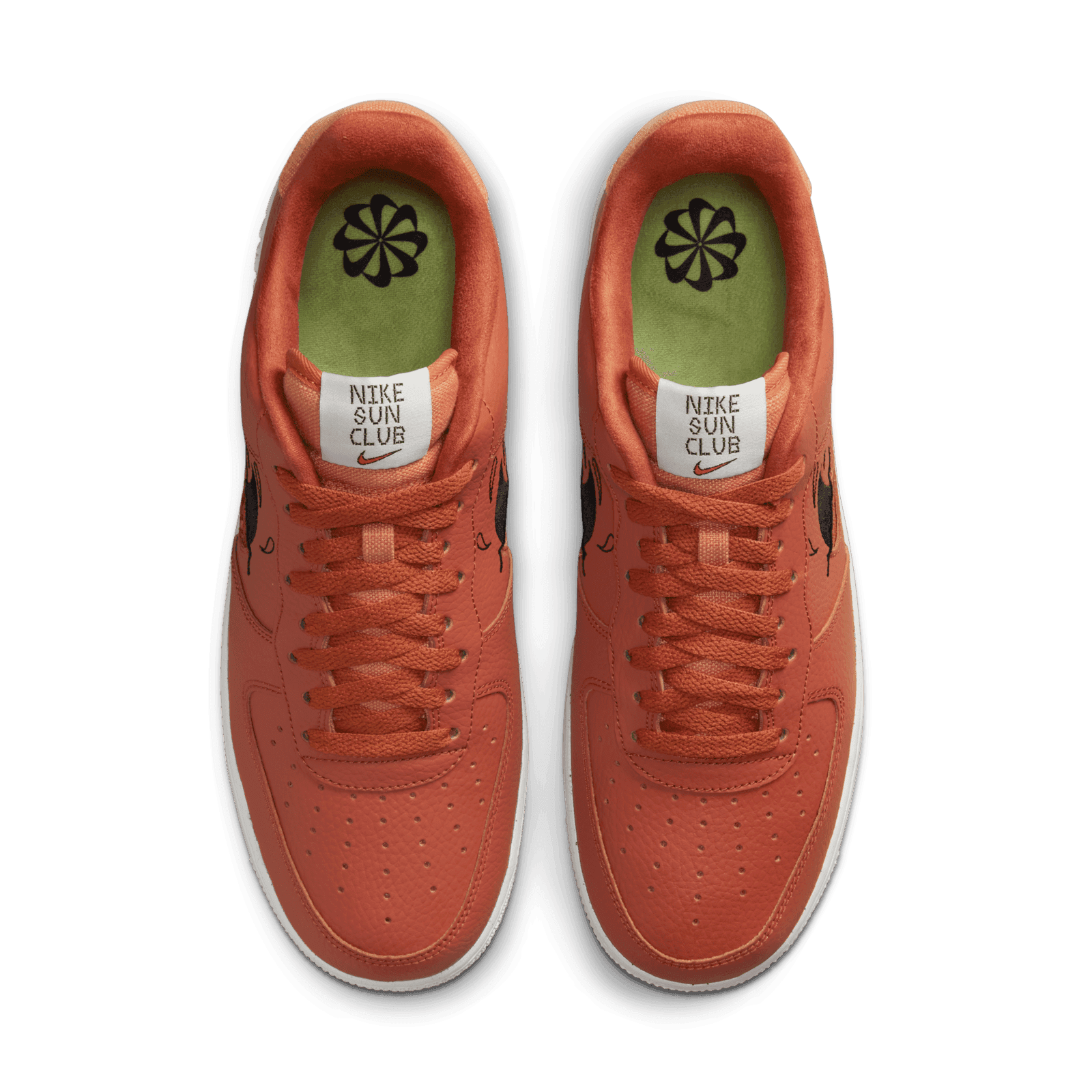 orange air force 1 07 lv8 utility trainers