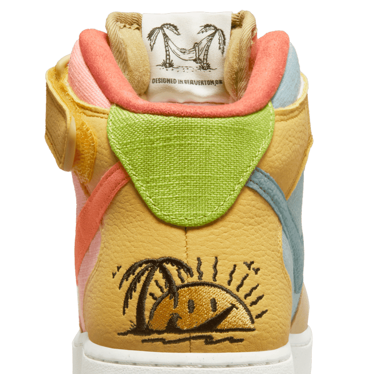 Nike Air Force 1 Mid '07 LV8 Next Nature Shoes Angle 6