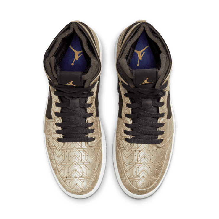 Jordan 1 High Zoom Air CMFT Gold Laser Angle 1