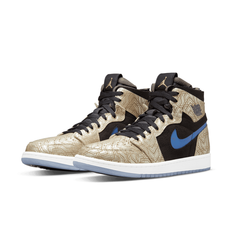 Jordan 1 High Zoom Air CMFT Gold Laser Angle 2