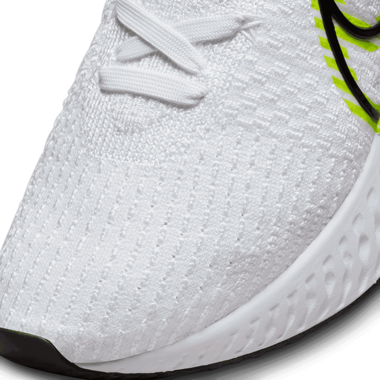 Nike React Infinity Run Flyknit 3 Premium Road Running Shoes Angle 4