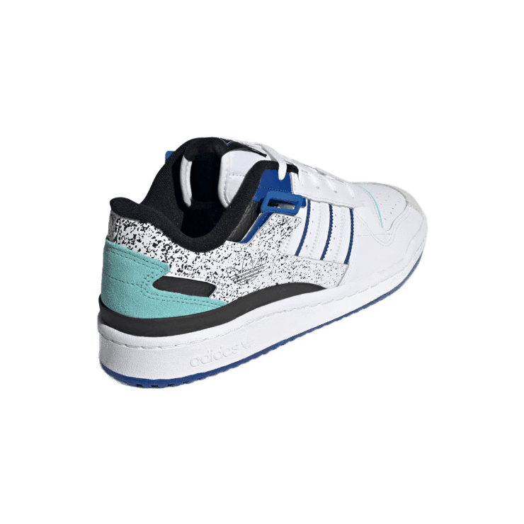 adidas Forum Exhibit Low Shoes Cloud White Angle 3