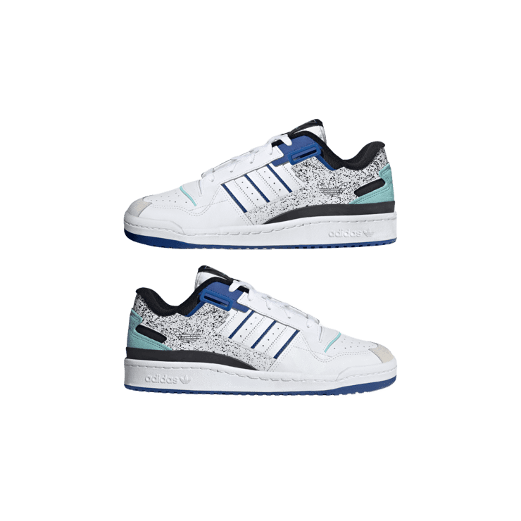 adidas Forum Exhibit Low Shoes Cloud White Angle 5