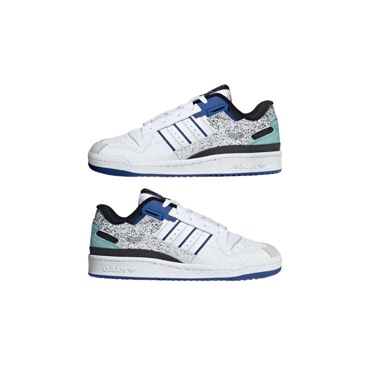 adidas Forum Exhibit Low Shoes Cloud White Angle 5