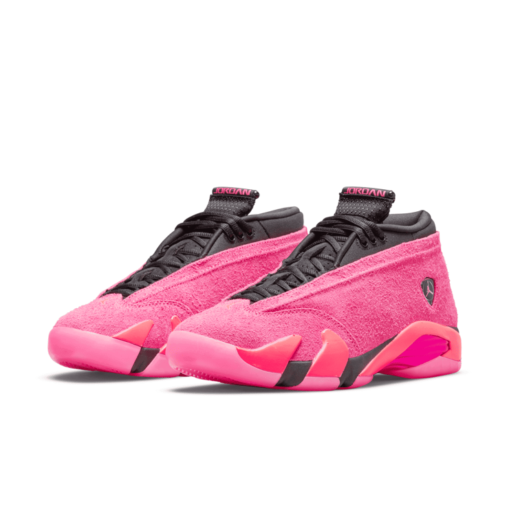 Jordan 14 Retro Low Shocking Pink (W) Angle 3