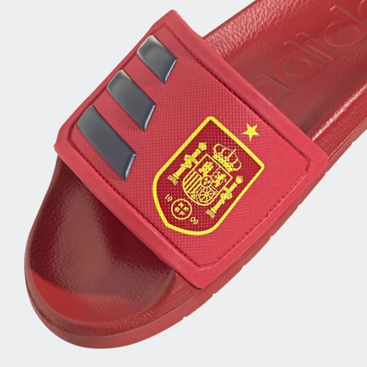 adidas Adilette TND Slides Team Power Red Angle 8