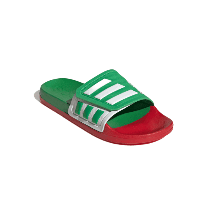 adidas Adilette TND Slides Vivid Green Angle 2