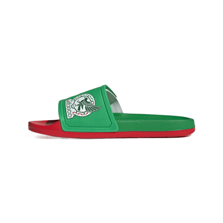 adidas Adilette TND Slides Vivid Green Angle 4