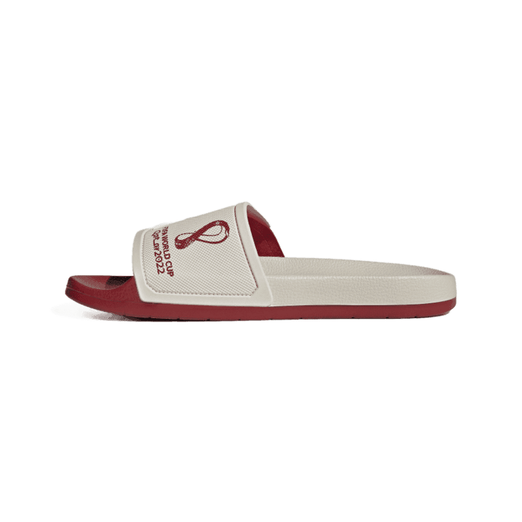 adidas Adilette TND Slides Active Maroon Angle 4