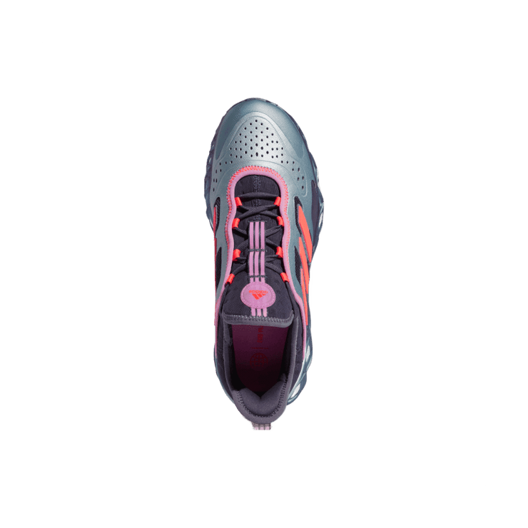 adidas Web BOOST Running Shoes Magic Grey Met Angle 1