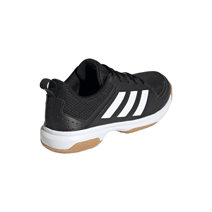 adidas Ligra 7 Indoor Shoes Core Black Angle 3