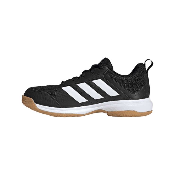 adidas Ligra 7 Indoor Shoes Core Black Angle 4