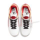 Air Jordan 2 Retro Low SP Off-White White Red Angle 1
