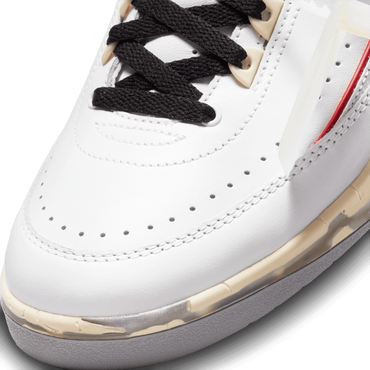 Air Jordan 2 Retro Low SP Off-White White Red Angle 4
