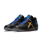 Air Jordan 2 Retro Low SP Off-White Black Blue Angle 2