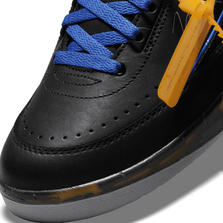 Air Jordan 2 Retro Low SP Off-White Black Blue Angle 4