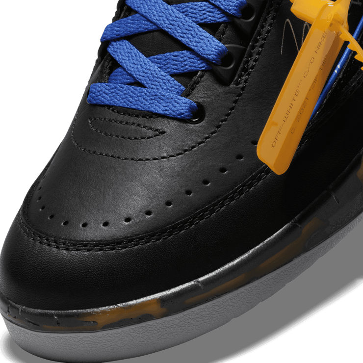 Jordan 2 Retro Low SP Off-White Black Blue Angle 4