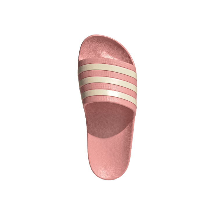 adidas Adilette Aqua Slides Wonder Mauve Angle 0