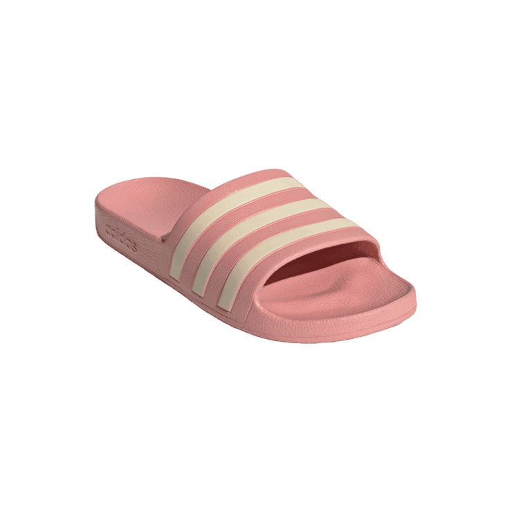 adidas Adilette Aqua Slides Wonder Mauve Angle 2
