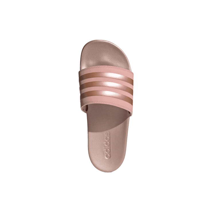 adidas Adilette Comfort Slides Wonder Mauve Angle 0