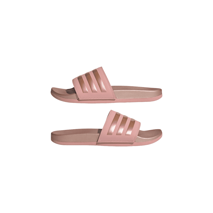 adidas Adilette Comfort Slides Wonder Mauve Angle 5