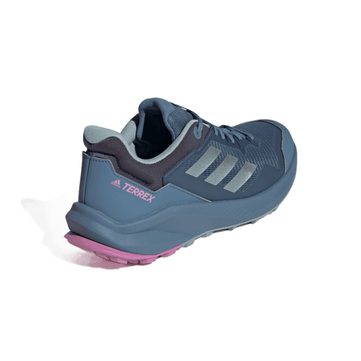 adidas Terrex Trailrider Trail Running Shoes Wonder Steel Angle 4
