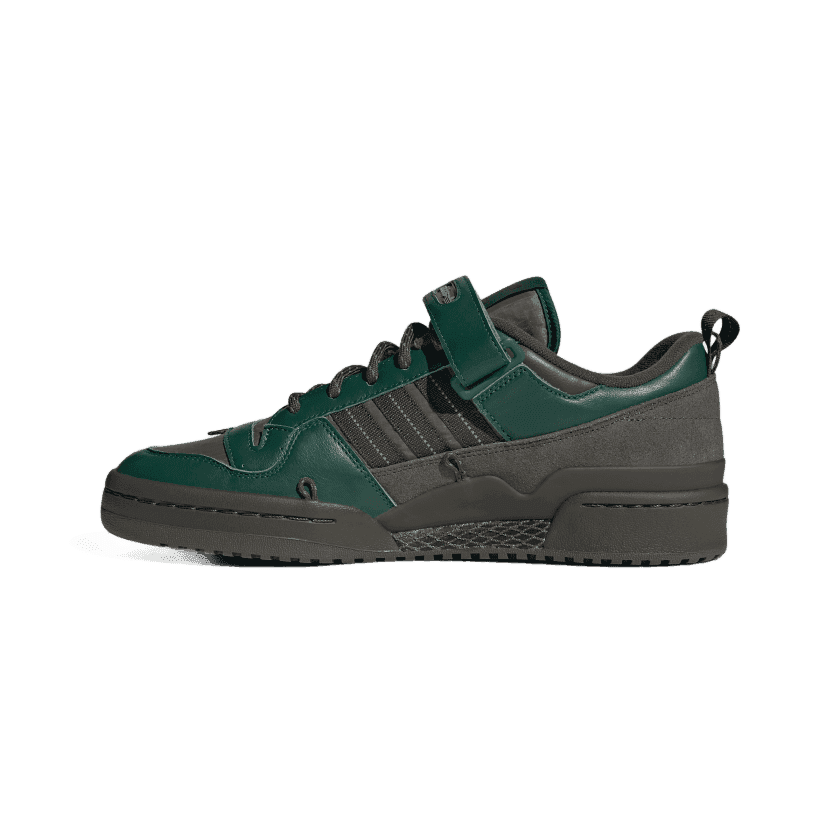 adidas Forum 84 Camp Low Shoes Dark Green 3.5 Mens Angle 5