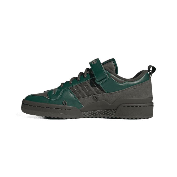 adidas Forum 84 Camp Low Shoes Dark Green 3.5 Mens Angle 5