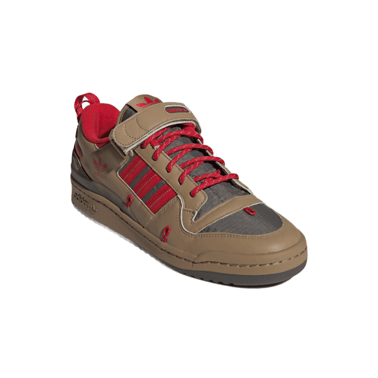 adidas Forum 84 Camp Low Shoes Cardboard 3.5 Mens Angle 3