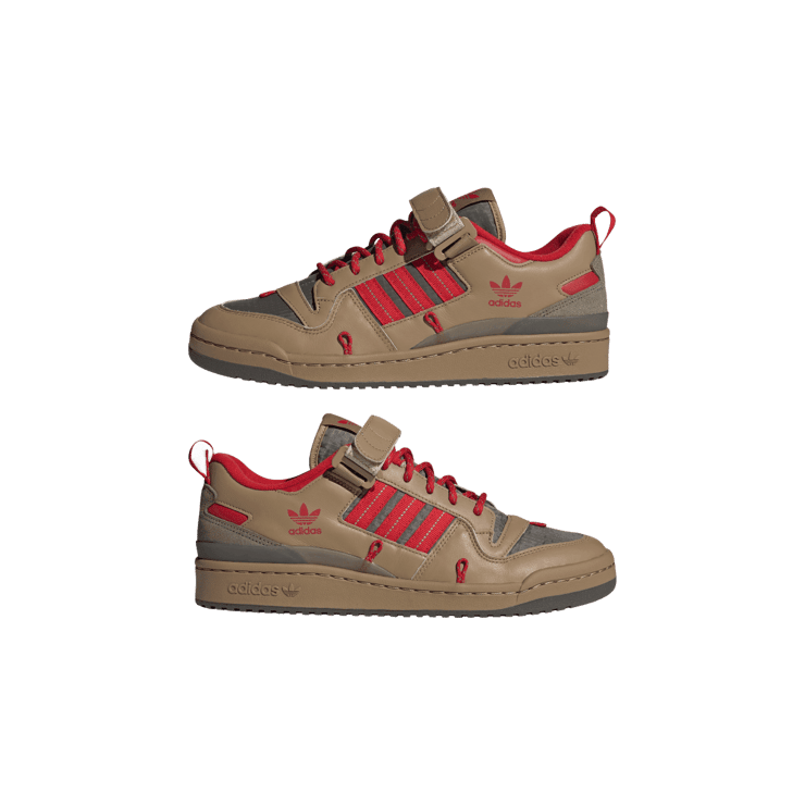 adidas Forum 84 Camp Low Shoes Cardboard 3.5 Mens Angle 6