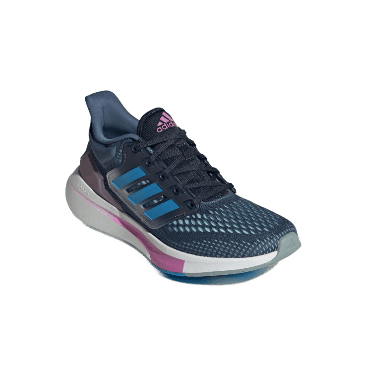 adidas EQ21 Run Shoes Wonder Steel Angle 2