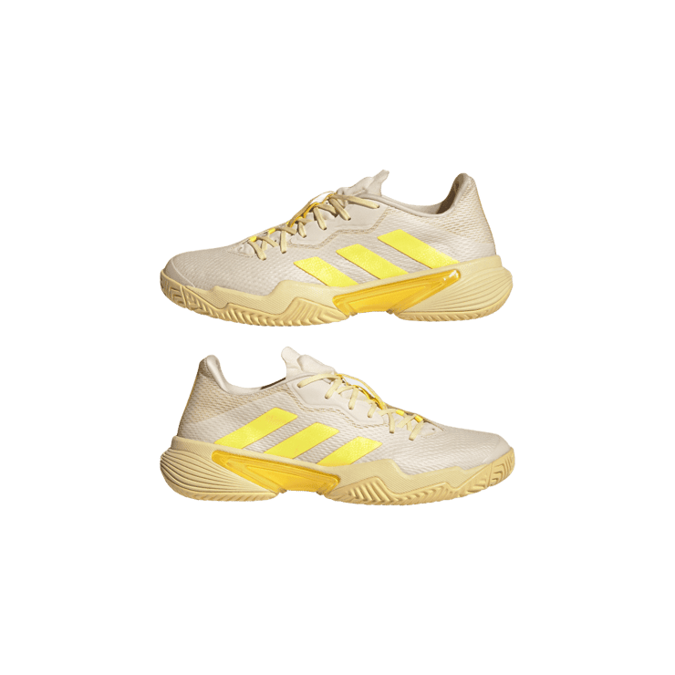 adidas Barricade Tennis Shoes Ecru Tint 14 Mens Angle 5