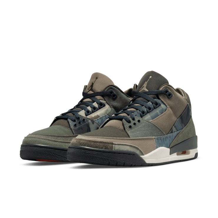 Jordan 3 Retro Patchwork Camo Angle 2