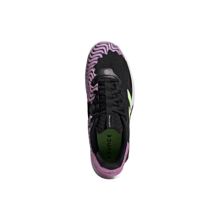 adidas SoleMatch Control Tennis Shoes Core Black Angle 1