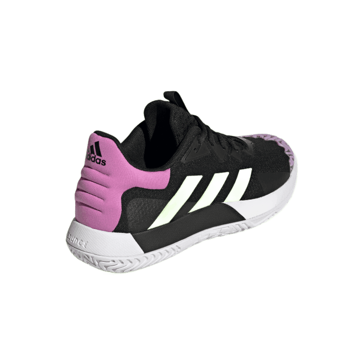 adidas SoleMatch Control Tennis Shoes Core Black Angle 4